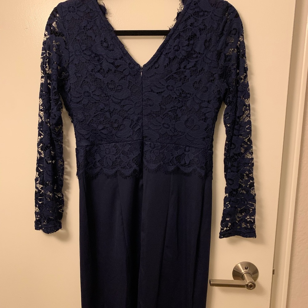 Dark Navy Blue Dress